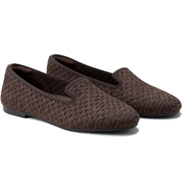 VIVAIA Audrey Women's Round-Toe Flats Comfortable Slip On Woven Knit Loafer 40 - Picture 2 of 12